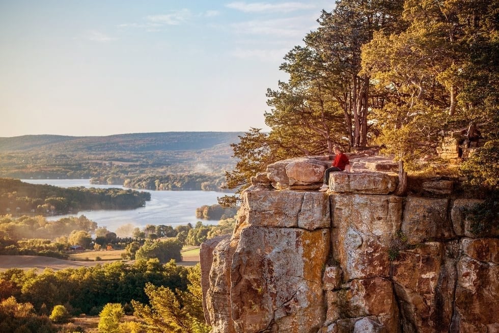 Midwest River Scenery travel image for Vacation Travel Innovation.